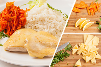 Пошаговый рецепт «Курочка с рисом» c фото